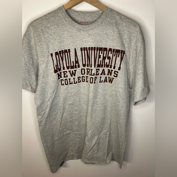 Hanes Other - *NWT* Jansport Loyola University New Orleans College of Law T-Shirt, Sz L, Gray